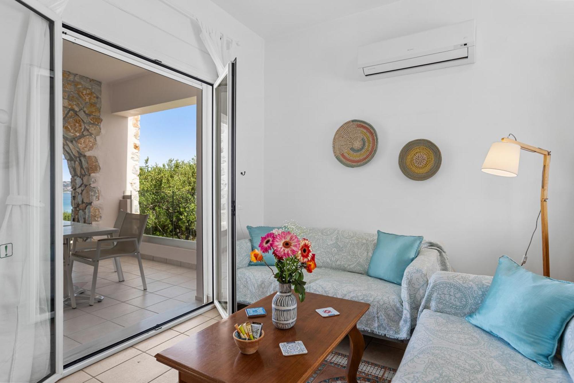 Sea View Villa Manolis With Private Pool Near The Beach Καλύβες Εξωτερικό φωτογραφία